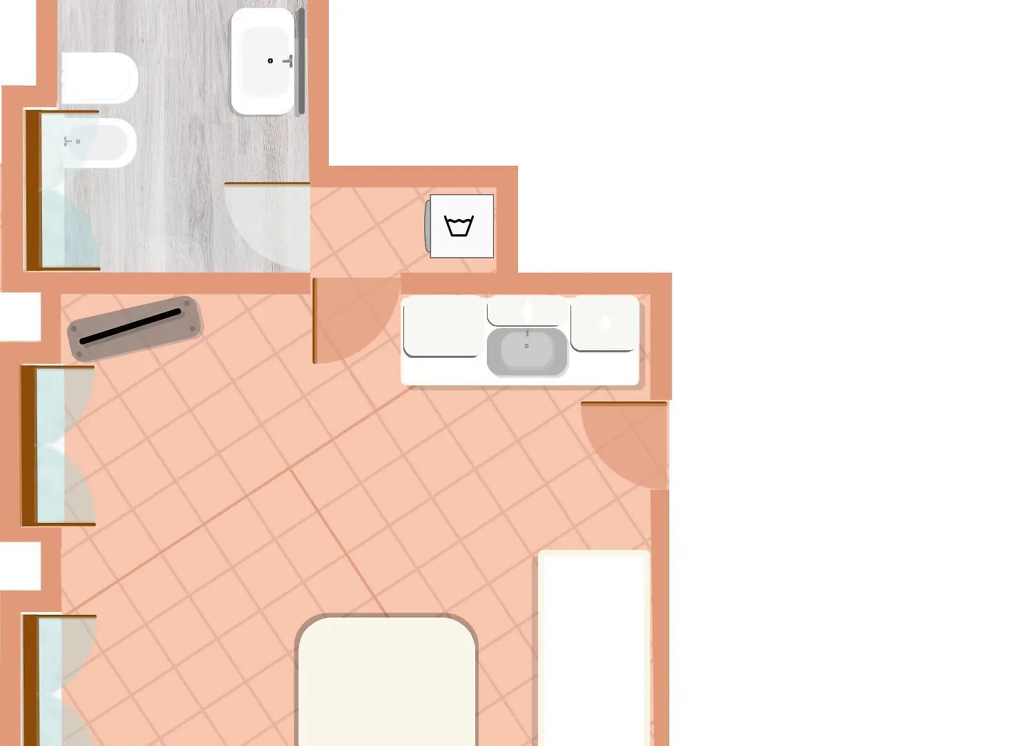 *** ゲストハウス Italianflat - Rentroom Old Town - 200Mt To Arena ヴェローナ イタリア